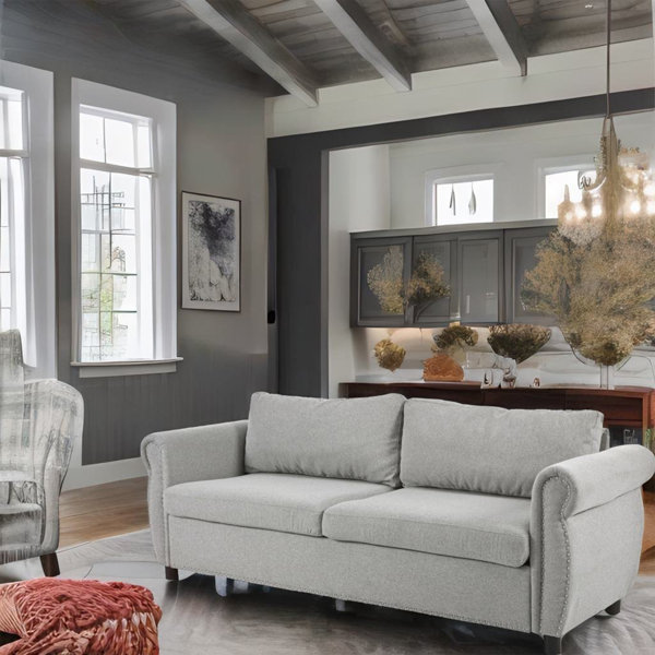 Latitude Run® Sofa Bed Sleeper With Large Mattress Wayfair